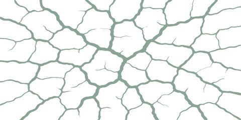 Seamless texture of cracked, dry earth on a brown wall with a drought-like pattern