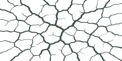 Parched earth with a seamless, cracked texture
