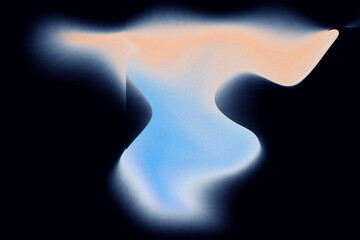 Colorful waveform with glowing trails and rhythmic curves.