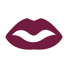 lip design icon vecktor