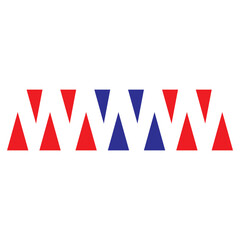 WWW abstract logo vector template