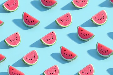 Geometric Watermelon Slices