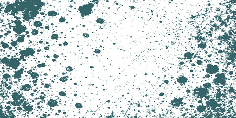 Abstract blue grunge background with a splash of colorful paint texture and a dotted pattern design