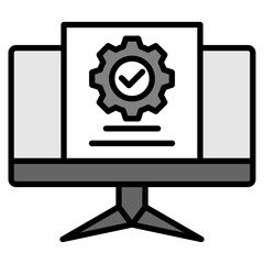 Crm lineal color icon