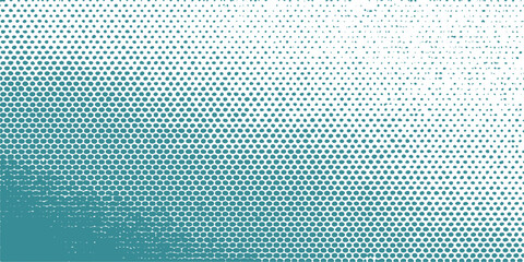 Geometric pattern of blue and gray dots on a seamless abstract textured background