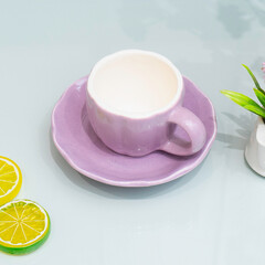 cup of tea with lemon