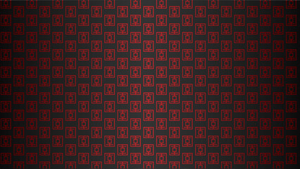 Chinese vector pattern coloured