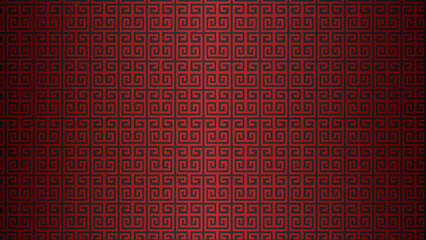 Chinese vector pattern coloured
