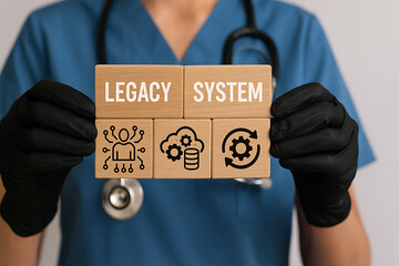 Legacy System Health Care Medicine Patients Database Obsolete Technologies Interoperability Modernization concept