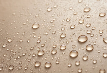 Surface texture with scattered cosmetic drops