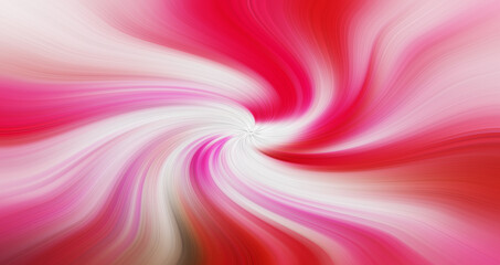 Obraz premium Abstract twisted light fibers effect with red pink white swirl gradient background design for modern digital art and creative wallpaper