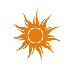 sun design icon vecktor