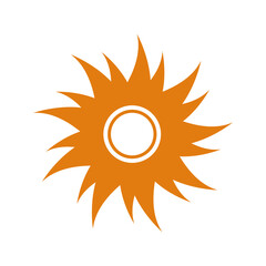 sun design icon vecktor