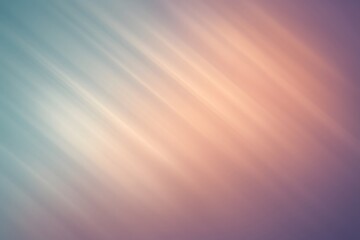 Obraz premium Soft pastel gradient with streak light effect. Great for dreamy, creative, and modern digital backgrounds.
