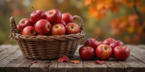 Warm   Inviting  Experience the Beauty of the Autumn Harvest with this rustic scene