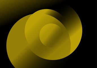 Abstract Geometric Gradient Background with Radial and Linear Shapes