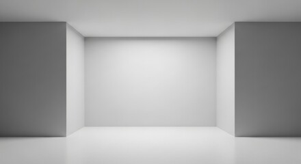 empty white room