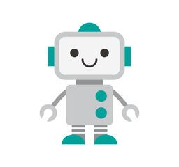 AI、ロボットのアイコンイラスト / ベクター