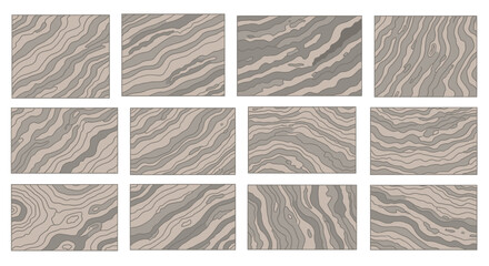 Abstract Wood Grain Patterns, Digital Artwork, Creative Design, Modern Aesthetic, Textured Background