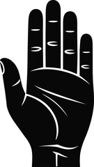 Abstract geometric composition with bold color accents and clean typography