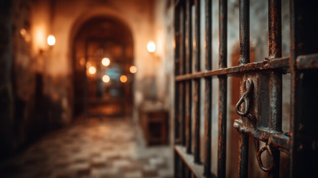 Inside a prison are cells and communal spaces built for confinement, where control, discipline, and correction shape the daily lives of inmates.
