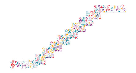 abstract background with colorful lines