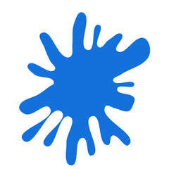 colorful paint splashes on white background. Blue splash vector. Paint splash. Water splash . Ink splash. Splatter. Colour splash vector.