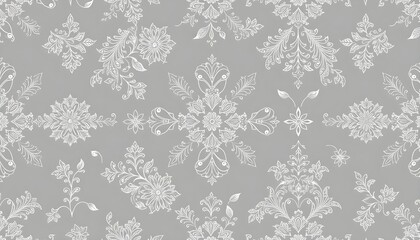 고급식물무늬반복패턴벽지