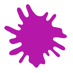 colorful paint splashes on white background. Pink splash vector. Paint splash. Water splash . Ink splash. Splatter. Colour splash vector. colorful blot on white background.