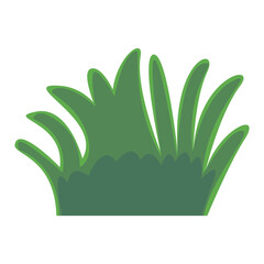 Lush green grass blades swaying gently in a bright, sunny environment, symbolizing nature's beauty