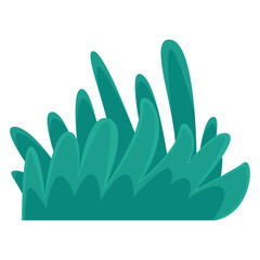 Vibrant green foliage with smooth, curved leaves against a clean white background