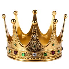 Golden crown with jewels