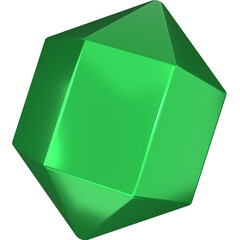 Gem Modern 3D Illustration
