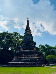 Fototapeta premium Wat Umong Tunnel Temple Chiang Mai Thailand – Ancient Buddhist Temple with Unique Underground Architecture
