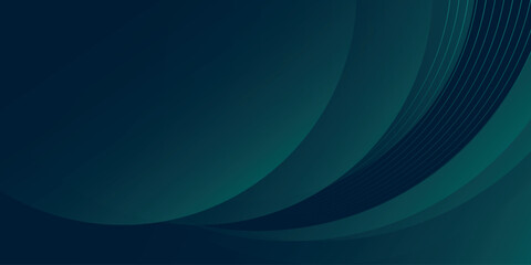 Dark green abstract background with modern shiny blue gradient geometric design. Dynamic shape composition for posters, banners, presentations, covers, websites, and flyers.