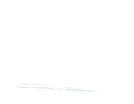 Low-res white streak on black