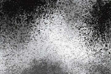 Abstract grayscale texture with scattered dots