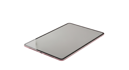 Sleek modern tablet providing a blank display for dynamic presentations or innovative app design, perfect for professional product mockups and technology demonstrations today