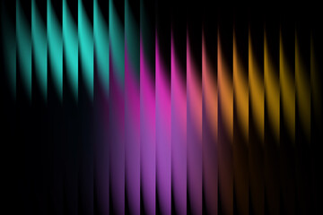 Abstract vibrant color spectrum blend with energetic wavy motion patterns