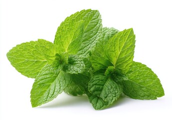 Close-up of fresh mint leaves (4)
