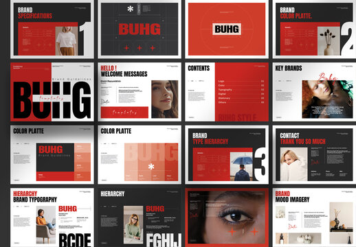 Brand Guideline Brochure Template