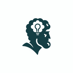 Great Thinker Philosopher Logo