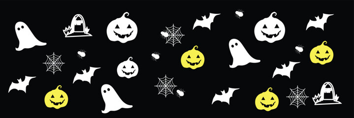 halloween ghosts EPS 10
