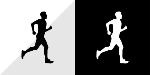 silhouettes of people