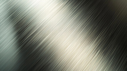 Brushed Dark Metal Texture with Diagonal Light Glare