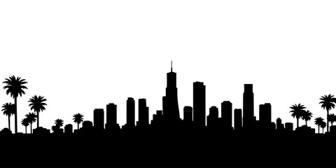 Fototapeta premium city skyline vector