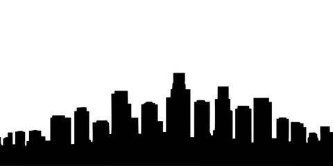 Obraz premium city skyline vector