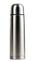 Stainless steel thermos bottle, smooth surface