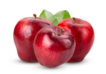 apple isolated on transparent png ( Image from camera)