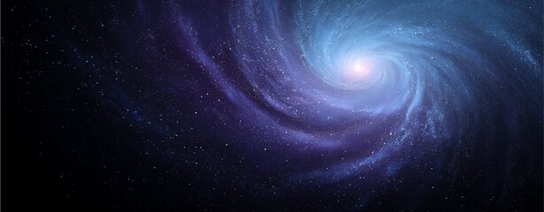 Celestial Swirls: A cosmic dance unfolds, where swirling galaxies blend in shades of navy, echoing the universe's endless mysteries.